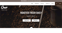 Desktop Screenshot of omarcoffee.com