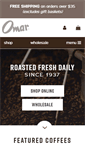 Mobile Screenshot of omarcoffee.com